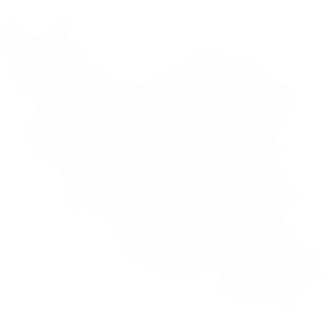 Iran Map White 1